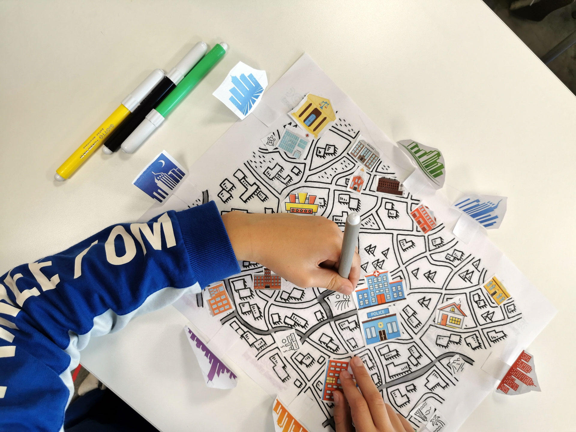 Workshop at the Assisi International School (Perugia province)