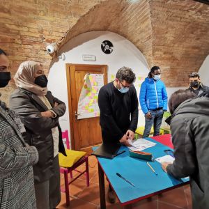 1st workshop with community agents